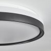 Buris Lampa Sufitowa LED Czarny, Biały, 1-punktowy, Zdalne sterowanie