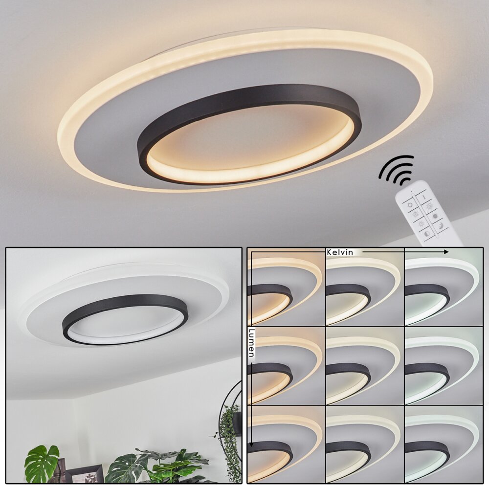 Andelfingen Lampa Sufitowa LED Biały, 1-punktowy, Zdalne sterowanie main product photo