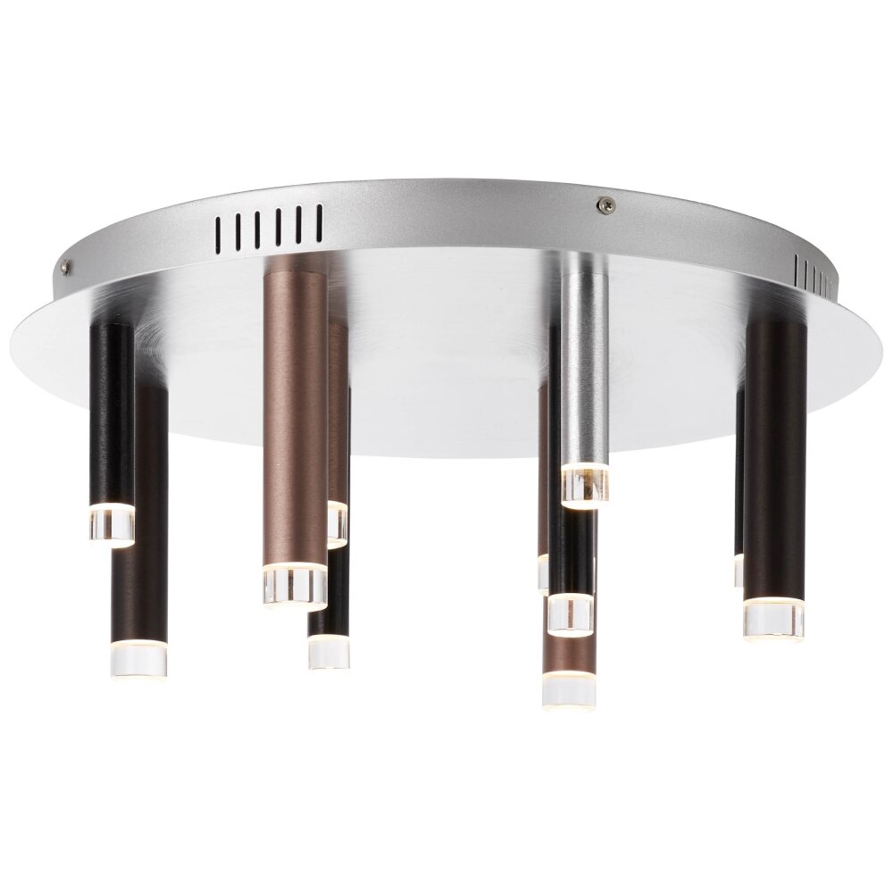 Brilliant Living Cembalo Lampa Sufitowa LED Brązowy, 12-punktowe main product photo