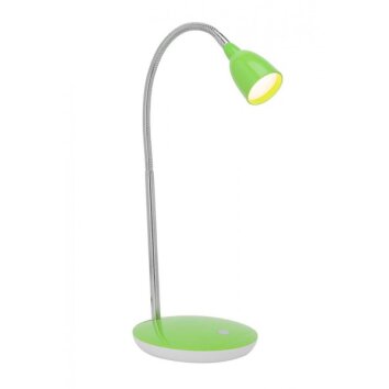 Brilliant Anthony lampa stołowa LED Zielony, 1-punktowy