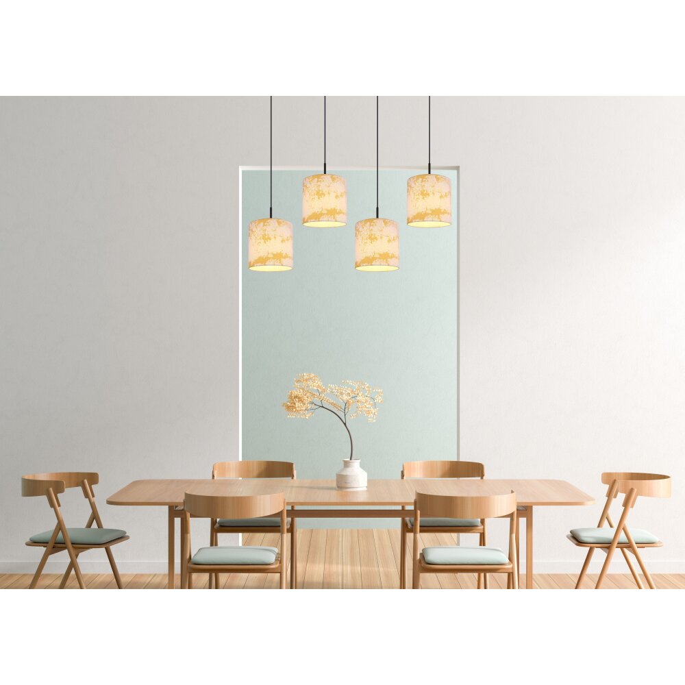 Globo ENGELBERT Lampa Wisząca Czarny, 4-punktowe main product photo