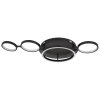 Globo ANTONIUS Lampa Sufitowa LED Czarny, 1-punktowy
