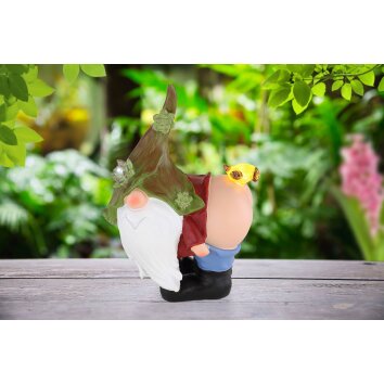 Globo ZWERG Lampa solarna LED kolorowy, 2-punktowe