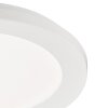 Fischer-Honsel Gotland Lampa Sufitowa LED W kolorze kremowym, Biały, 1-punktowy