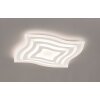 Fischer-Honsel Gorden Lampa Sufitowa LED Biały, 1-punktowy, Zdalne sterowanie