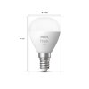 Philips Hue White LED E14 5,7 Wat 2700 Kelwinów 470 Lumenów