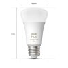 Philips Hue White & Color Ambiance LED E27 9 Wat 2200 - 6500 Kelwinów 806 Lumenów