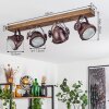 Herford Lampa Sufitowa Ciemne drewno, Rdzawy, 4-punktowe