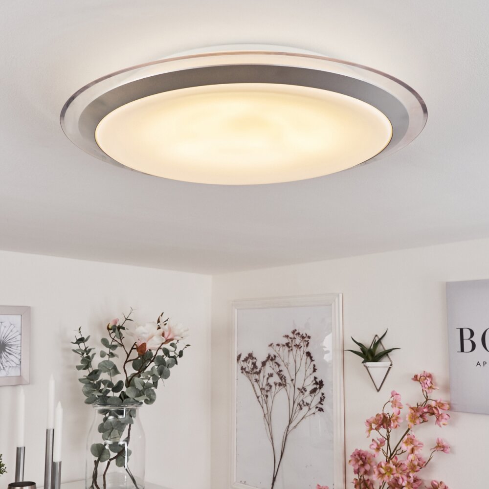 Sapioris Lampa Sufitowa LED Srebrny, 1-punktowy main product photo