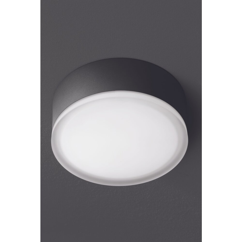 LCD Grasbrunn Lampa Sufitowa zewnętrzna LED Czarny, 1-punktowy main product photo