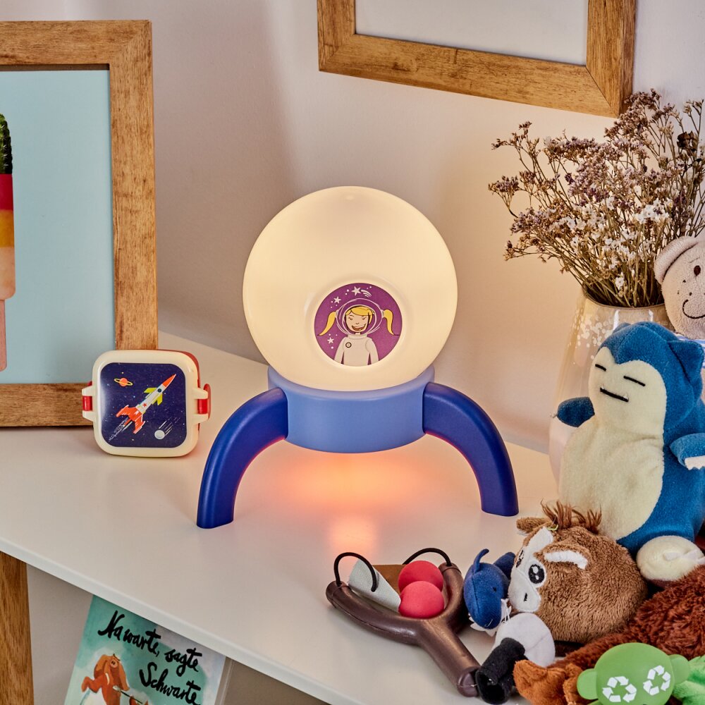Rougemont lampka nocna LED Niebeieski, 1-punktowy main product photo