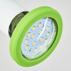 Cabri Lampa Sufitowa LED Chrom, Zielony, Biały, 1-punktowy
