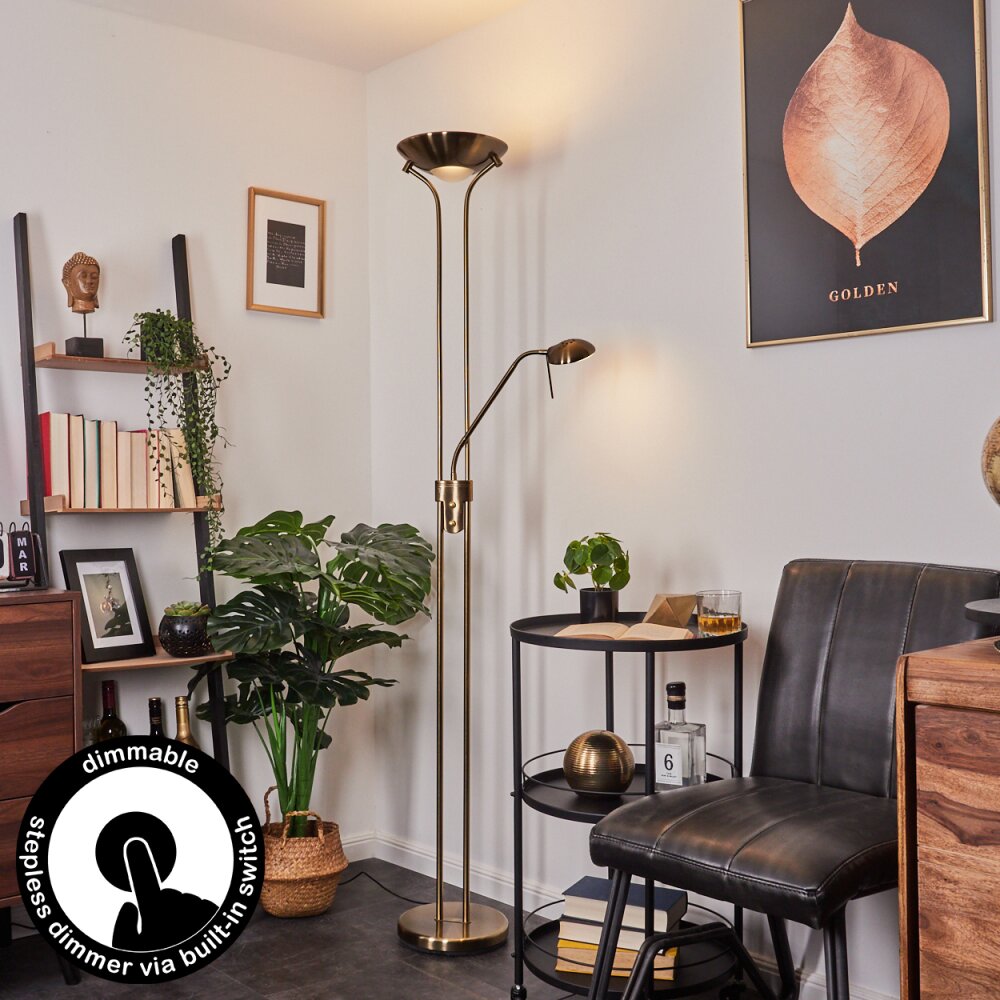Rom Lampa Stojąca LED Mosiądz, 2-punktowe main product photo