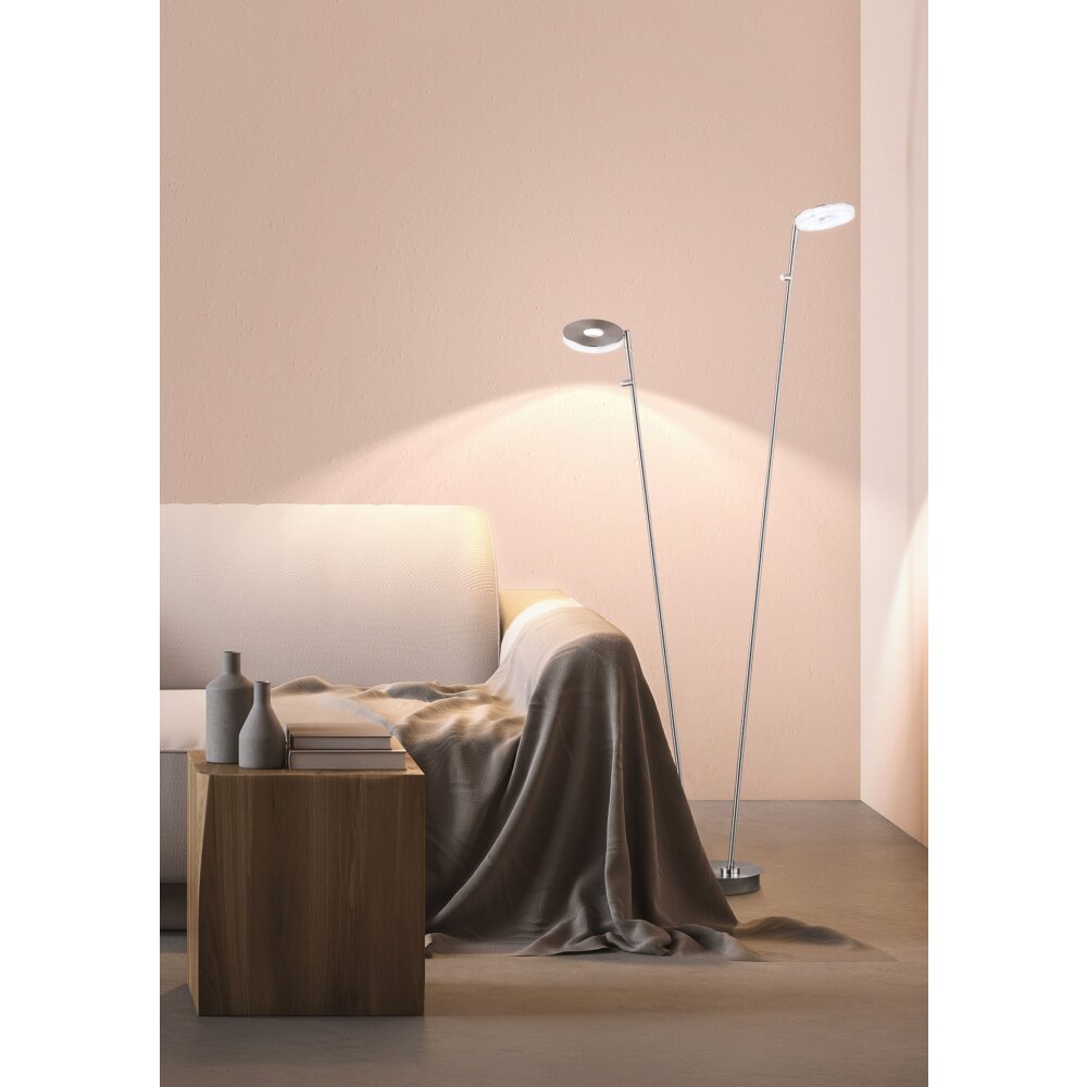 Fischer & Honsel Dent Lampa Stojąca LED Nikiel matowy, 2-punktowe main product photo