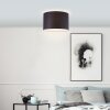 Brilliant Esher Lampa Sufitowa Srebrny, 1-punktowy