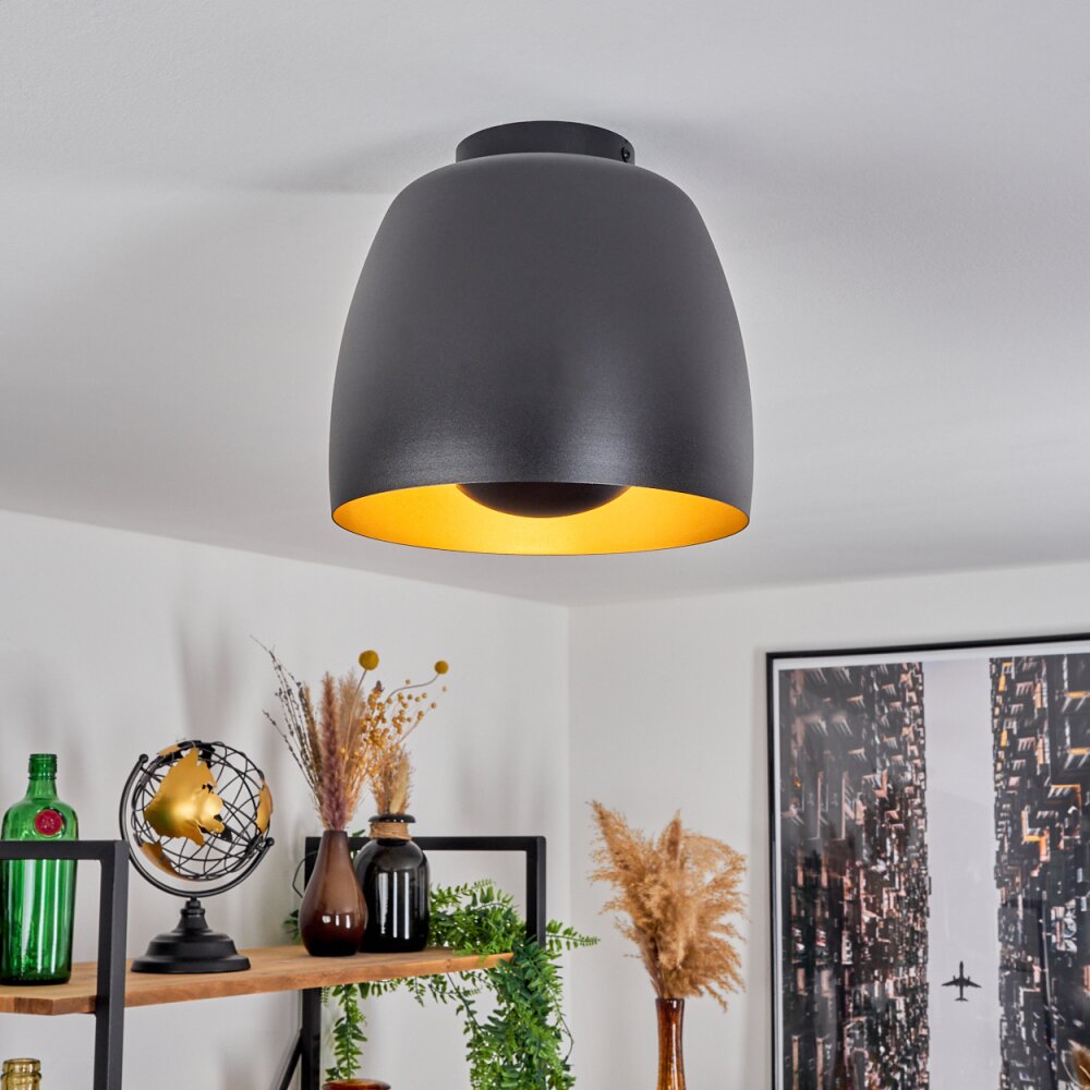 Viking Lampa Sufitowa Czarny, 1-punktowy main product photo