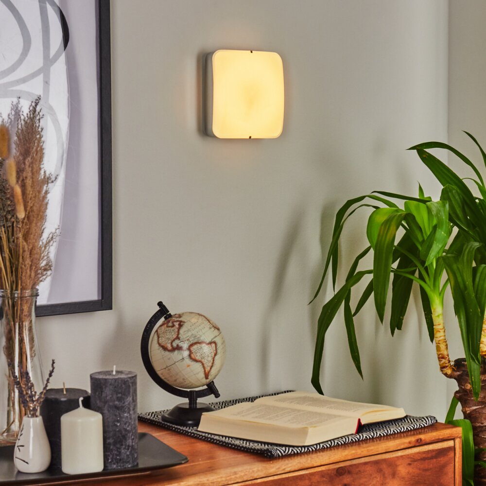 Hutton Lampa ścienna LED Nikiel matowy, 1-punktowy main product photo