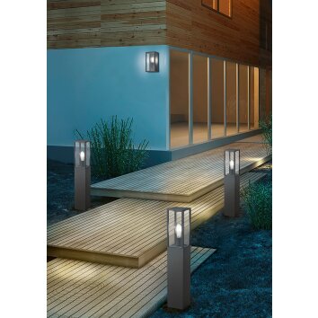 Trio GARONNE Lampa ścienna antracytowy, 1-punktowy