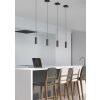 Zuoz Lampa Wisząca Czarny, 4-punktowe
