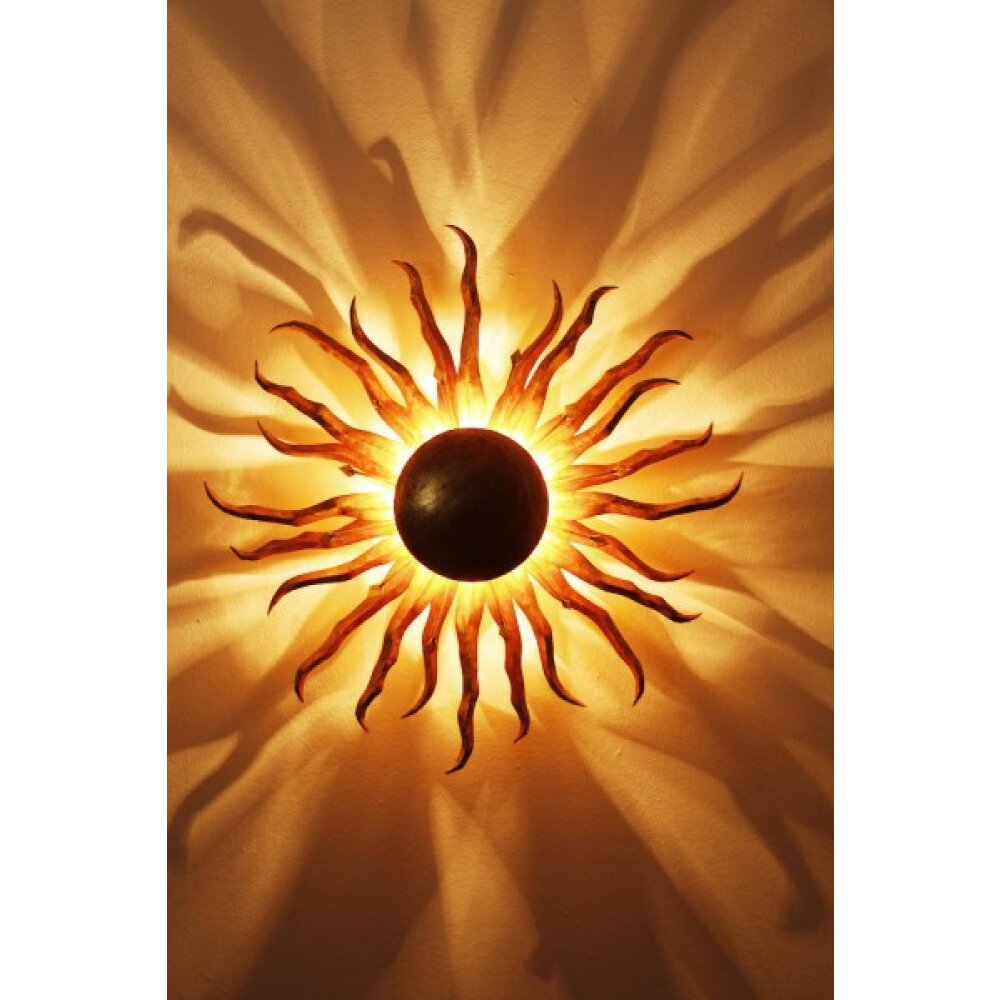 Holländer Sonne lampa ścienna Złoty, Mosiądz, 2-punktowe main product photo