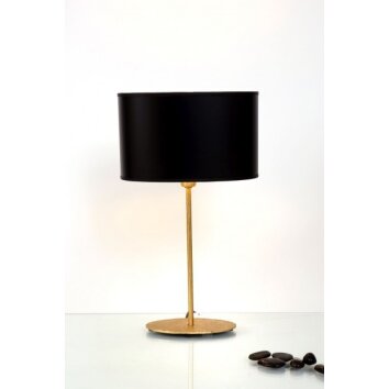 Holländer MATTIA OVAL lampa stołowa Złoty, 1-punktowy
