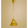 Holländer SNAIL ONE lampa wisząca Złoty, 1-punktowy