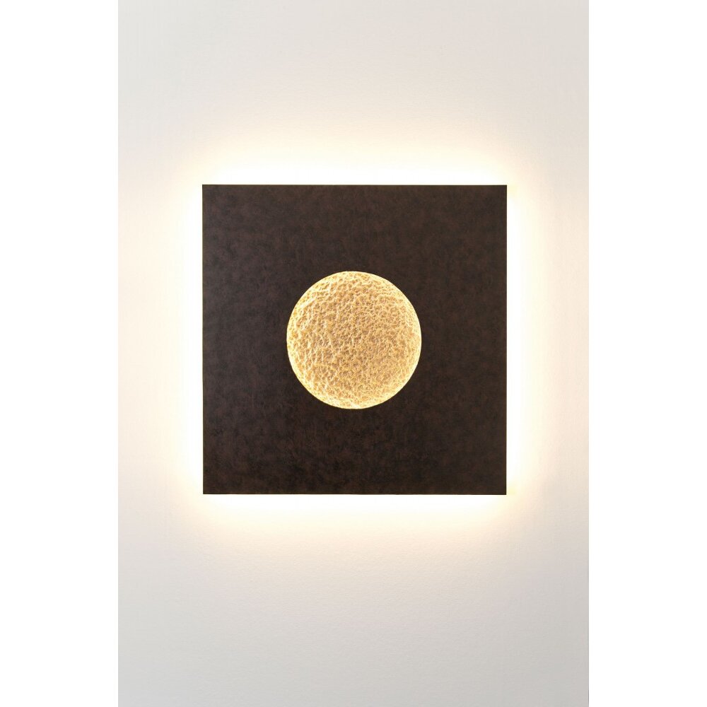 Holländer LUNA lampa ścienna LED Brązowy, Złoty, Czarny, 1-punktowy main product photo