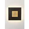 Holländer ECLIPSE lampa ścienna LED Brązowy, Złoty, Czarny, 1-punktowy