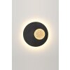 Holländer LUNA lampa ścienna LED Brązowy, Złoty, Czarny, 1-punktowy