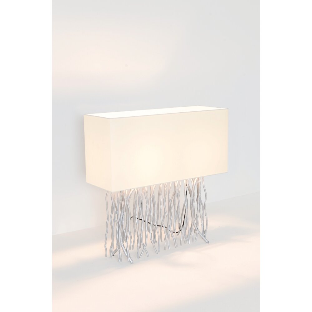 Holländer CAPRI Lampa stołowa Srebrny, 2-punktowe main product photo
