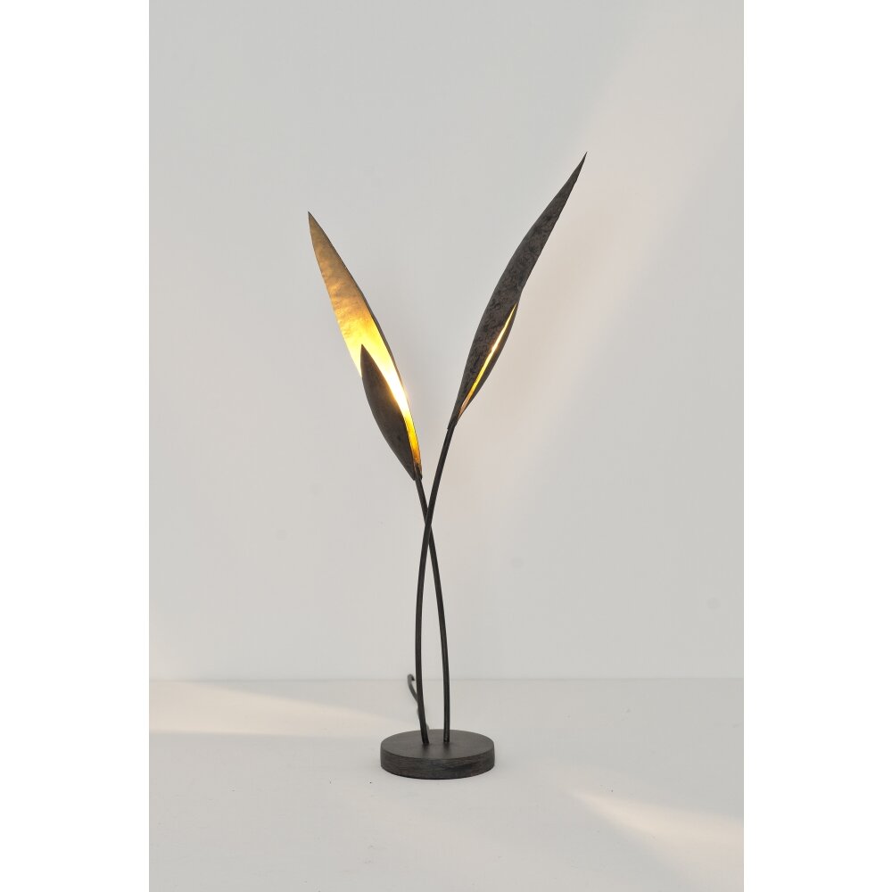 Holländer STRELICIE Lampa stołowa Brązowy, Złoty, Czarny, 2-punktowe main product photo