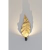 Holländer GAMBA Lampa ścienna LED Brązowy, Złoty, Czarny, 1-punktowy