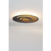 Holländer SPIRALE Lampa Sufitowa LED Brązowy, Złoty, Czarny, 1-punktowy