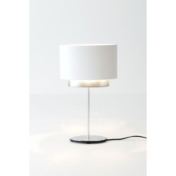 Holländer MATTIA OVAL lampaka nocna srebrny, 1-punktowy