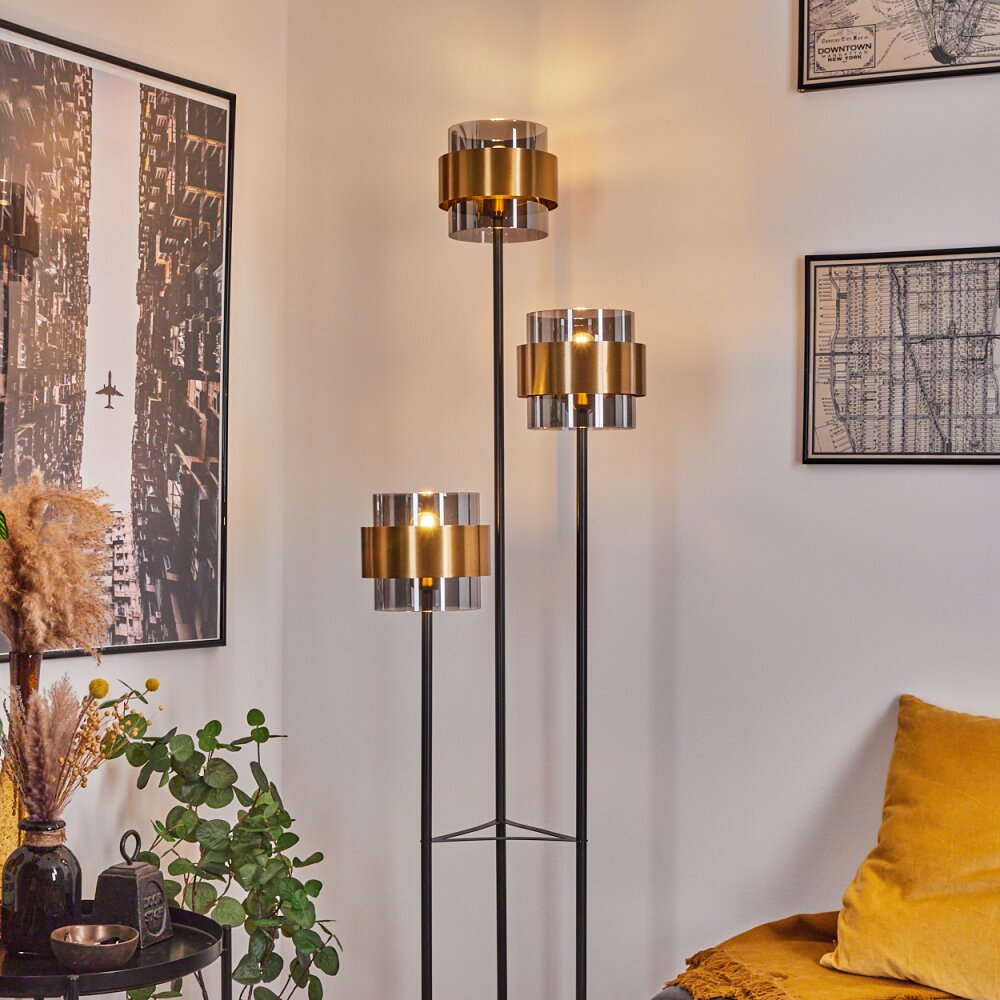 Traak Lampa Stojąca Czarny, 3-punktowe main product photo