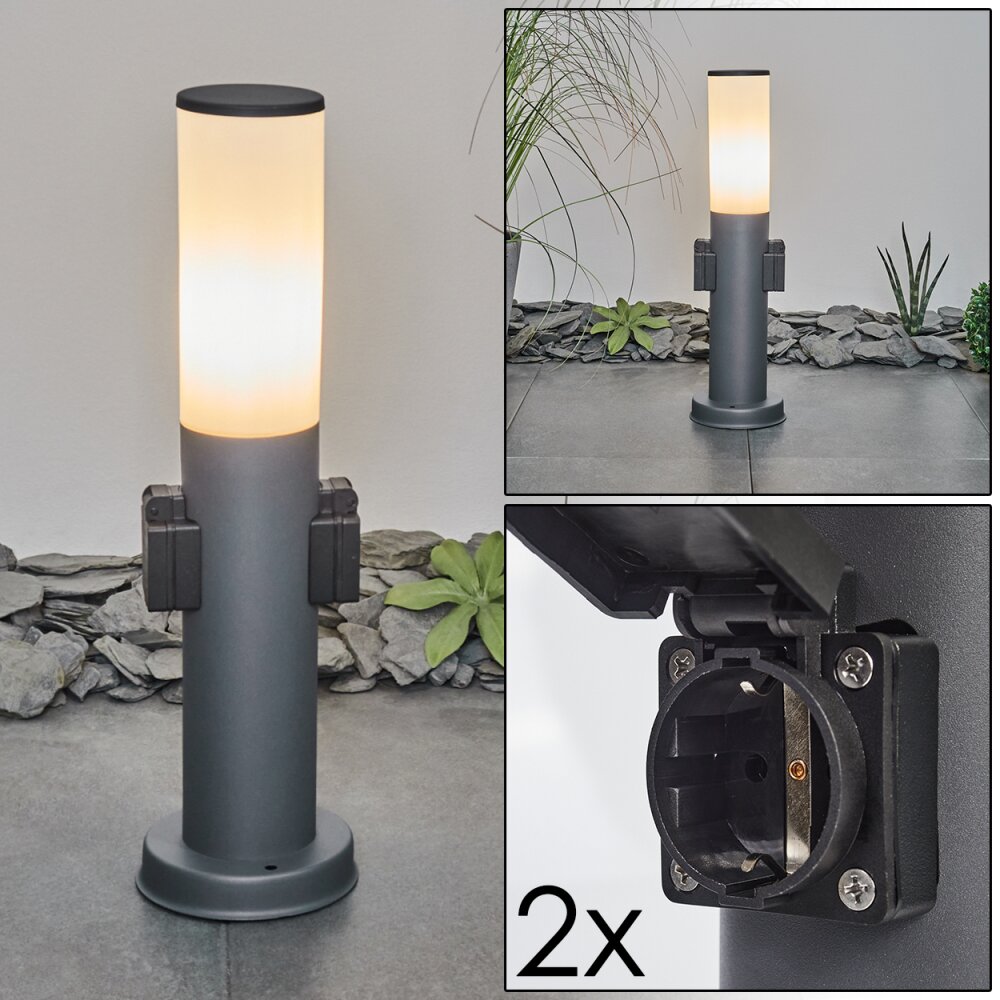 Caserta Lampa na cokół Antracytowy, 1-punktowy main product photo