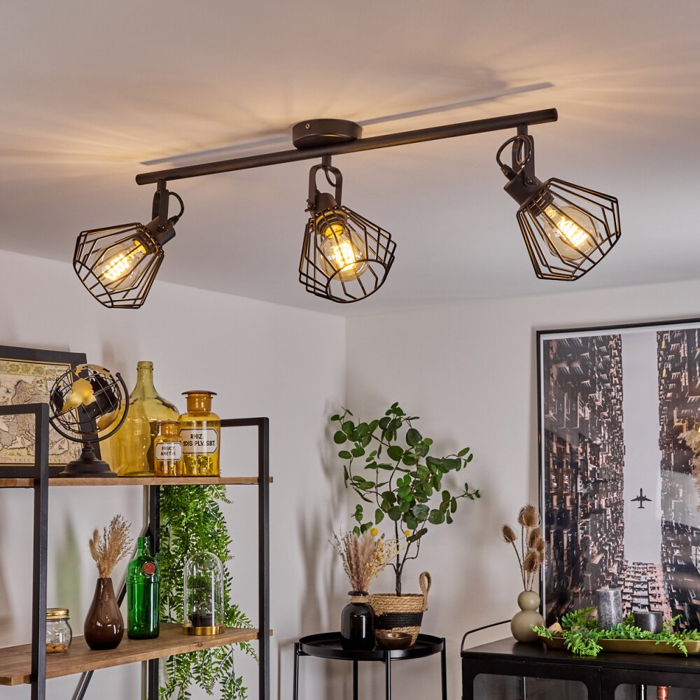 Albreda Lampa Sufitowa Czarny, 3-punktowe main product photo
