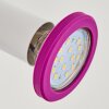 Cabri Lampa ścienna LED Chrom, Fioletowy, Biały, 1-punktowy