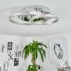 Buren Lampa Sufitowa LED Aluminium, Chrom, 1-punktowy