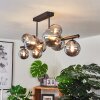 Chehalis Lampa Sufitowa LED Czarny, 9-punktowe