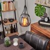 Hocker Lampa Wisząca Czarny, 1-punktowy