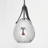 Hocker Lampa Wisząca Czarny, 1-punktowy