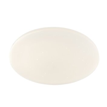 Globo SAJAMA Lampa Sufitowa LED Biały, 1-punktowy, Zdalne sterowanie