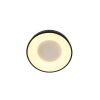 Steinhauer Ringlede Lampa Sufitowa czarny, 1-punktowy