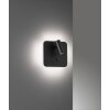 Fischer & Honsel Mila Lampa ścienna LED Czarny, 1-punktowy