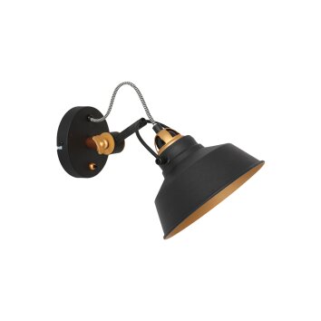 Steinhauer Nové Lampa ścienna czarny, 1-punktowy