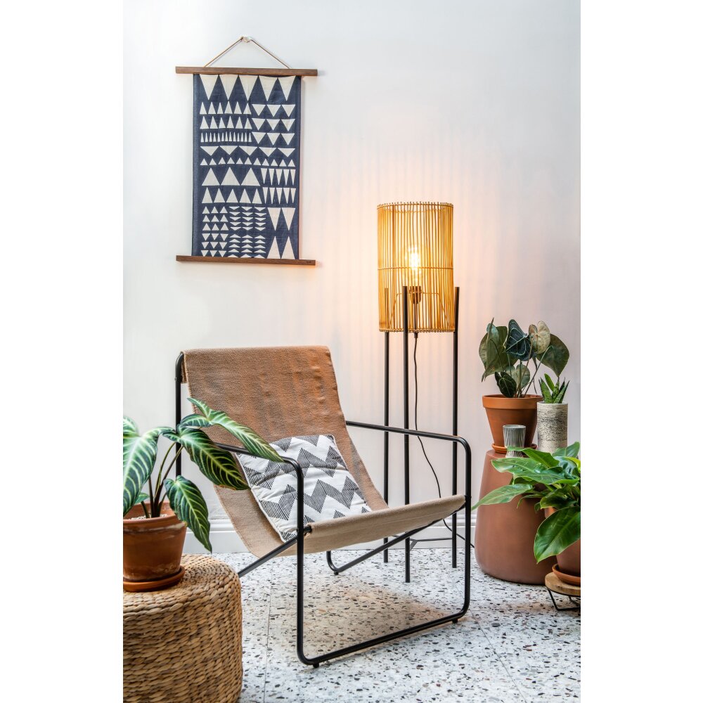 Lucide JANTINE Lampa Stojąca Czarny, 1-punktowy main product photo