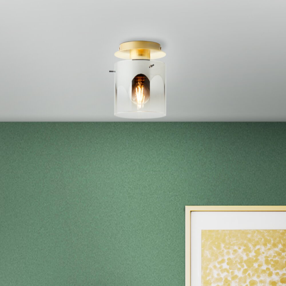Brilliant Osaki Lampa Sufitowa Złoty, 1-punktowy main product photo