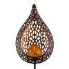 Globo SORREZ Lampa solarna LED czarny, 1-punktowy