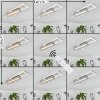 Ahrenfeld Lampa Sufitowa LED Aluminium, 1-punktowy, Zdalne sterowanie
